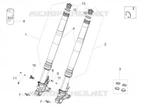 FRONT FORK OHLINS