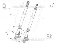 FRONT FORK OHLINS
