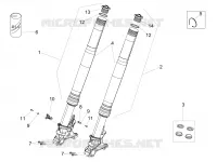 FRONT FORK OHLINS