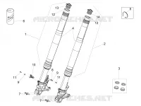 FRONT FORK OHLINS