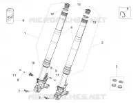 FRONT FORK OHLINS