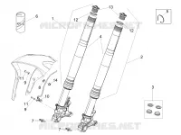 FRONT FORK OHLINS