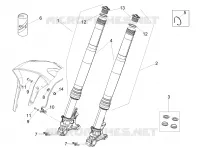 FRONT FORK OHLINS