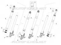 FRONT FORK OHLINS