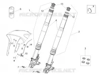 FRONT FORK OHLINS