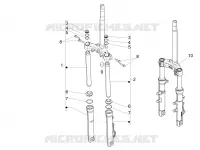 Front fork Showa