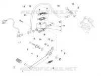 REAR BRAKE MASTER CYLINDER