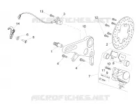 REAR BRAKE CALIPER