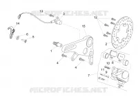 REAR BRAKE CALIPER