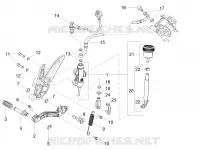REAR BRAKE MASTER CYLINDER
