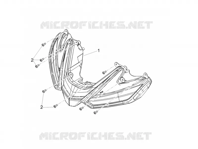 Front headlamps