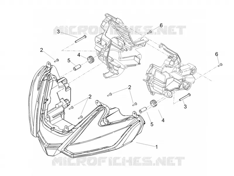Front headlamps