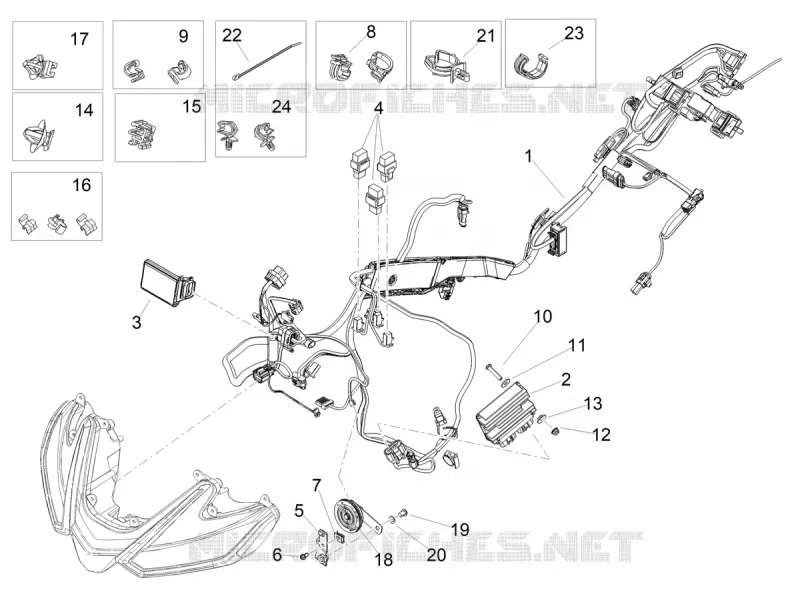 FRONT ELECTRICAL SYSTEM