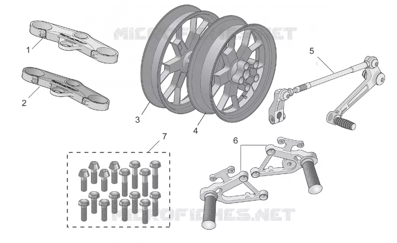 Acc. - Cyclistic components I