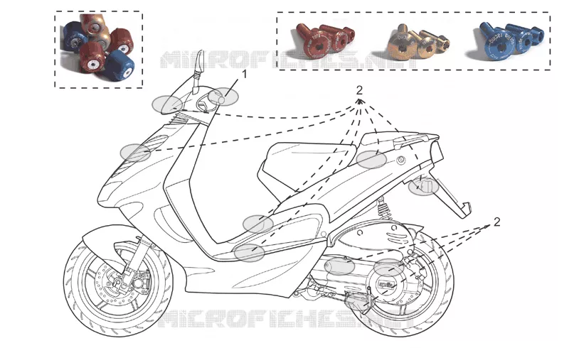 Acc. - Cyclistic components