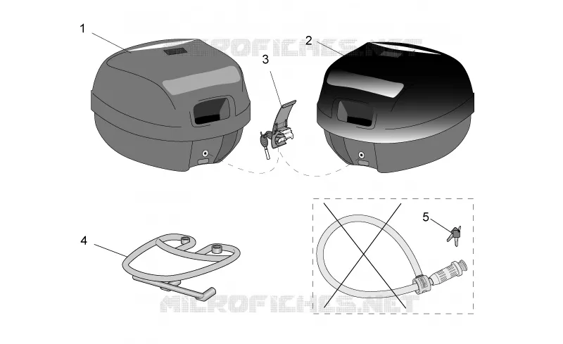 Acc. - Top/cases, side cases