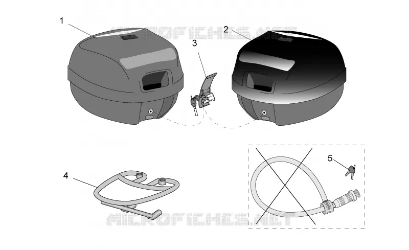 Acc. - Top/cases, side cases