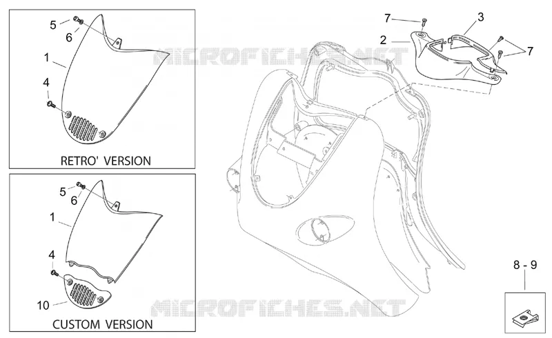 Front body - Front fairing