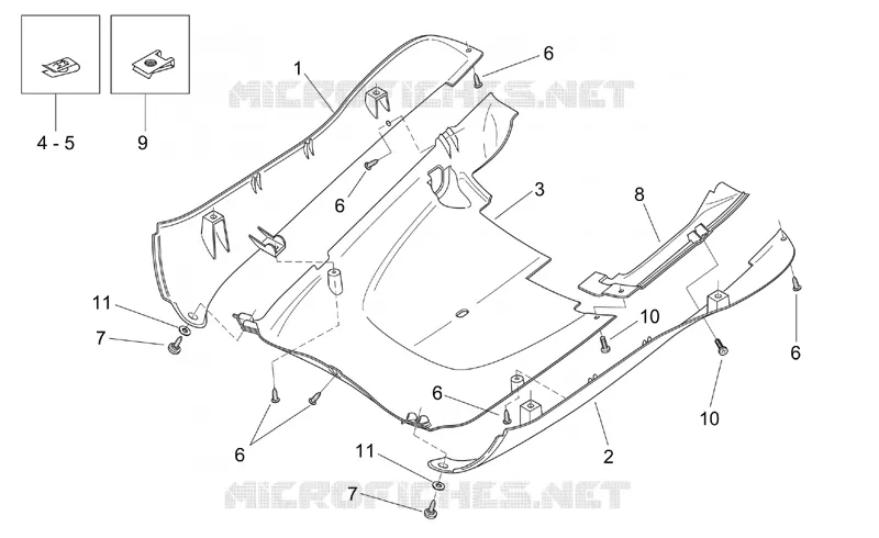 Central body - Underpanel