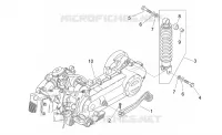 Engine - Rear shock absorber