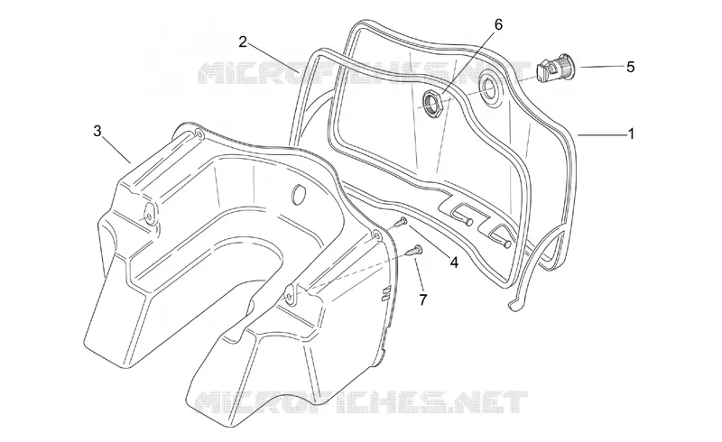 Central body - Glove comp.