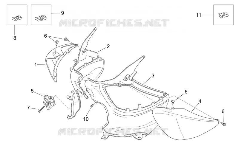 Rear body I