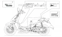 Plate set and handbook