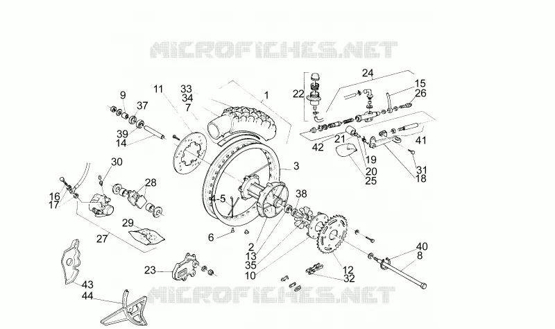 Rear wheel