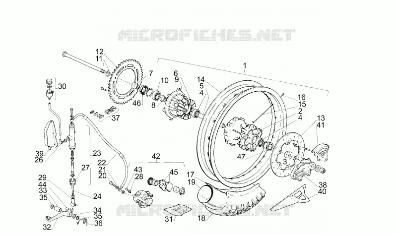 Rear wheel
