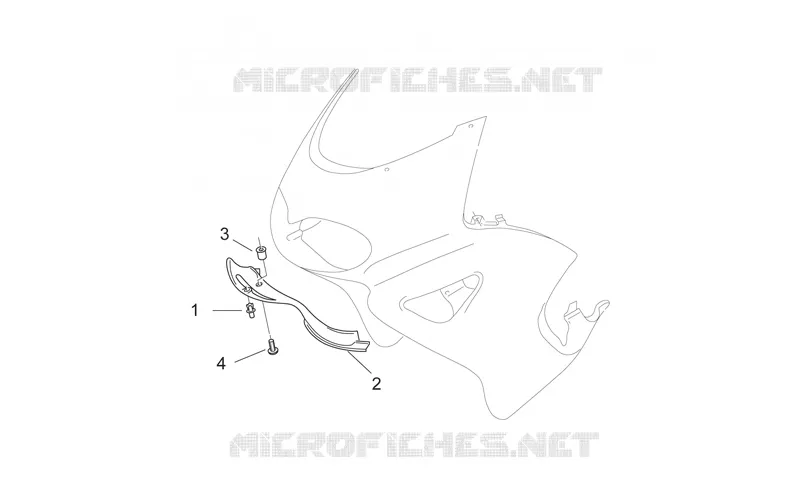 Front body - F.fairing air intake