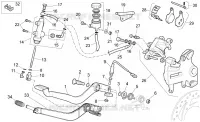 Rear brake system