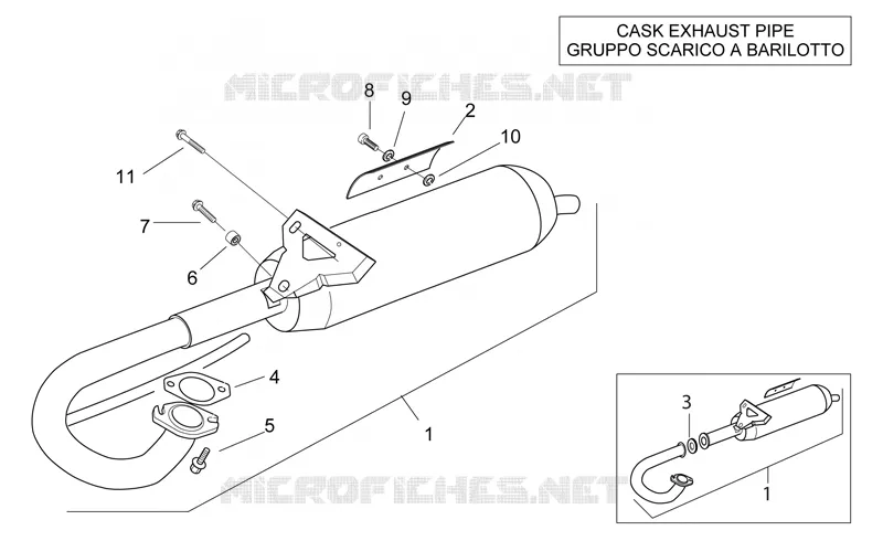 Exhaust unit  BAR 