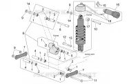 Connecting rod and shock absorber