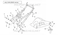 Saddel supp./Swing arm-Chall.Vers.