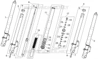 Marzocchi front fork - Hubs, sleeves