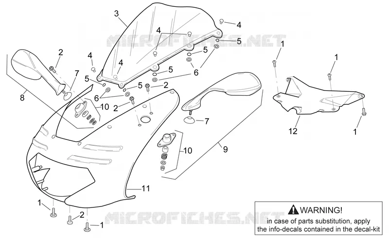 Front body - Front fairing
