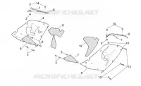 Central body - Upper fairings