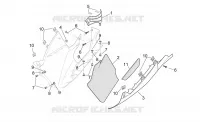 Central body - LH fairings