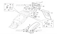 Rear mudguard