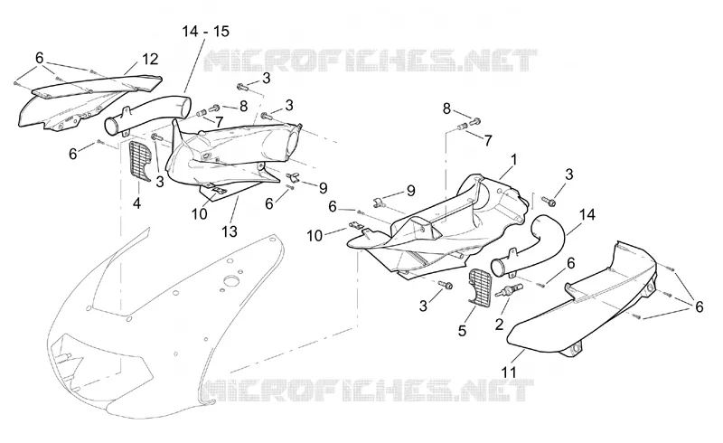 Front body - Duct