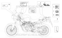Decal and plate set