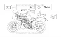 Decal and plate set