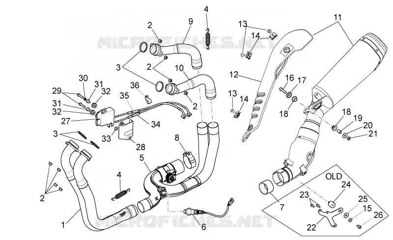 Exhaust pipe I