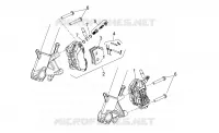 Front brake caliper