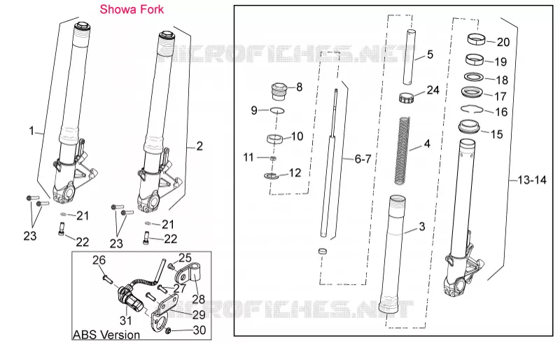 Front fork 