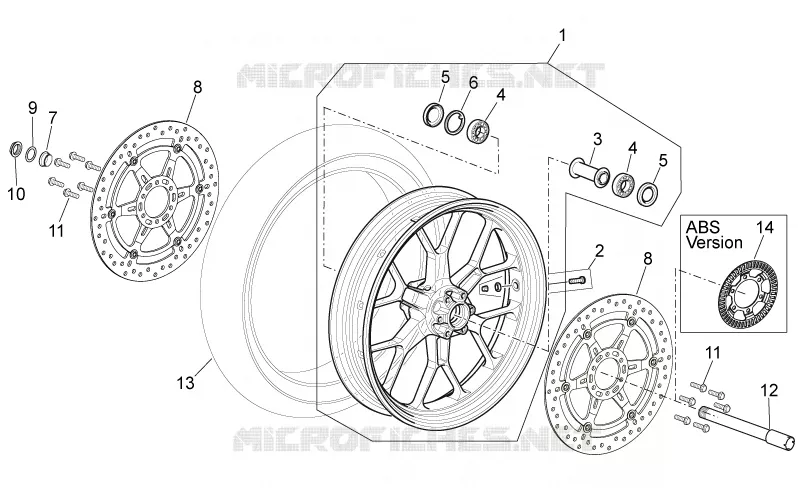Front wheel
