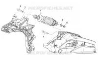 Rear shock absorber
