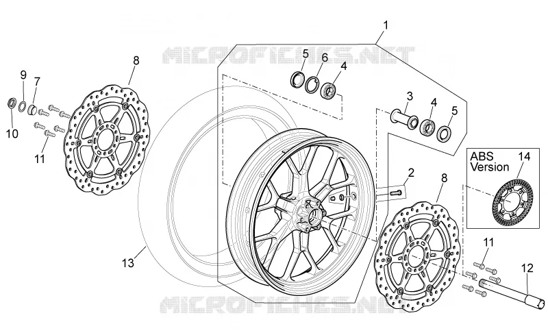 Front wheel