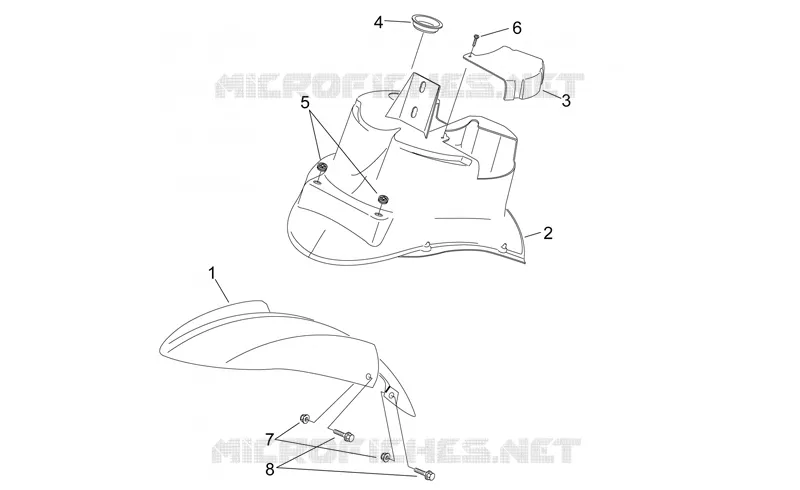 Front body - Front mudguard