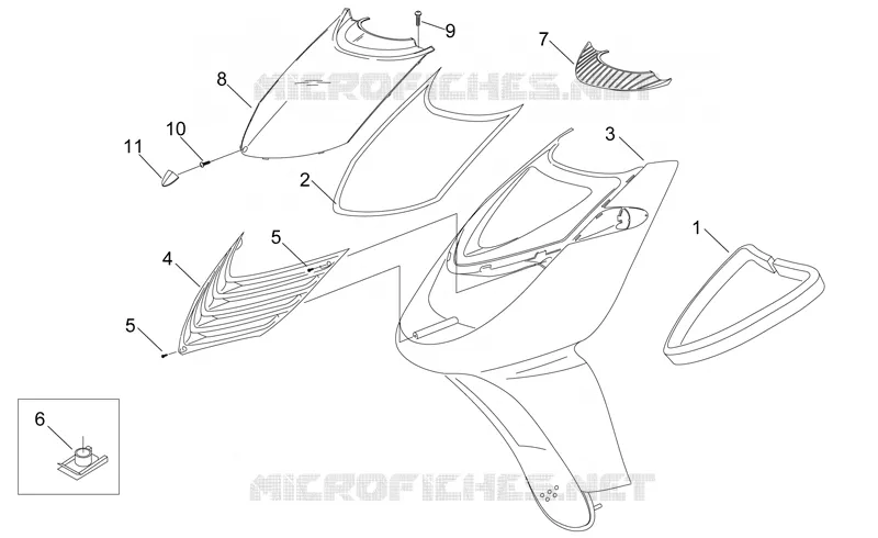 Front body - Front fairing